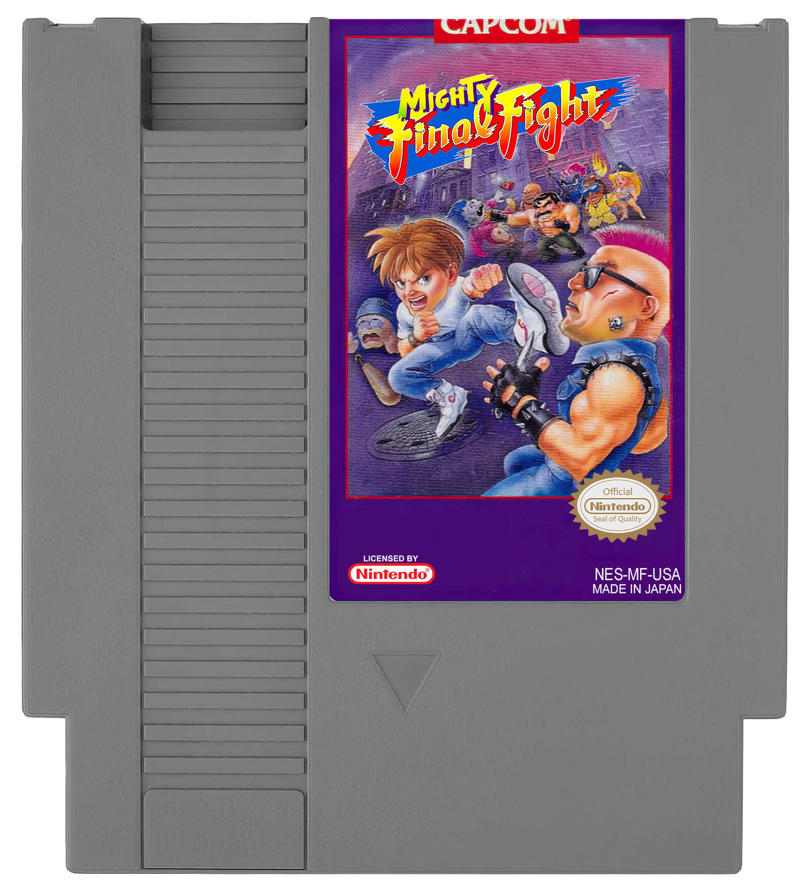 Лицензионный картридж Mighty Final Fight для NES